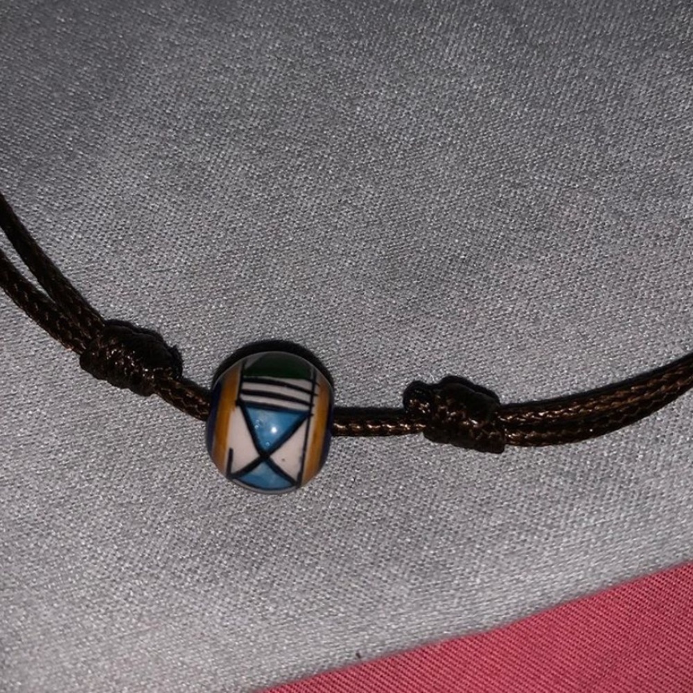 beaded choker